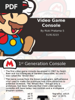 History of Video Game Console