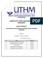 Creativity and Innovation: Fakulti Kejuruteraan Mekanikal Dan Pembuatan