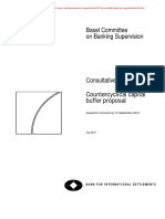 Basel 3, 2010, Countercyclical Capital Buffer Proposal - Consultative Document