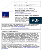 International Journal of Mining, Reclamation and Environment