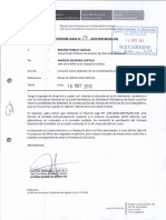 Deposito Cts Informe legal