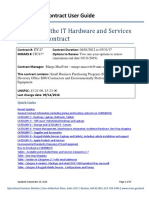 How To Use The IT Hardware and Services Statewide Contract