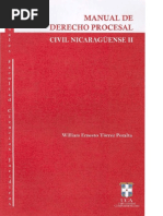 97162496 Manual de Derecho Procesal Civil Nicaraguense Tomo II William Ernesto Torrez Peralta