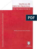 97162496 Manual de Derecho Procesal Civil Nicaraguense Tomo II William Ernesto Torrez Peralta