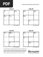 Inky #1 Inky #2: Mixed 3x3 Inkies by Krazydad, Volume 4, Book 18