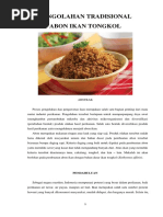 Download Artikel Pengolahan Tradisional Abon Ikan Tongkol by ROIS MUSLEM SN334159137 doc pdf