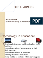 Blended Learning: Husni Mubarok Islamic University of Nahdhatul Ulama