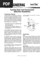 AN Ngineering: Turning Gear and Component Selection Guidelines