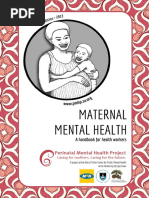 Maternal Mental Health Handbook for health workers