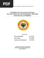 Download Pendekatan Kuantitatif Dan Kualitatif Dalam Pemilihan Metode Pengelolaan Risiko by Azalia Andina Sukmadewi SN334162980 doc pdf