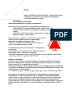 Summary Fire Safety Design: Chapter 1, Introduction