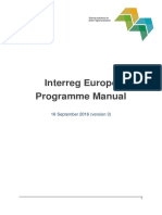 Interreg Europe Programme Manual