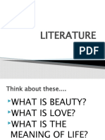 LITERATURE_Characteristics and Importance