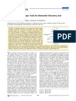 Statistical Spectroscopic Tools For Biomarker Discovery and Systems Medicine
