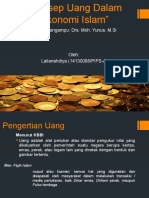 Konsep Uang Dalam Ekonomi Islam