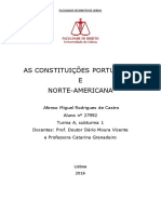 As Constituições Portuguesa e Norte-Americana