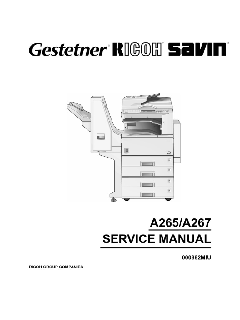 Manual Aficio 220-270 Ricoh