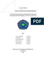 Dosis Respon Analgetik