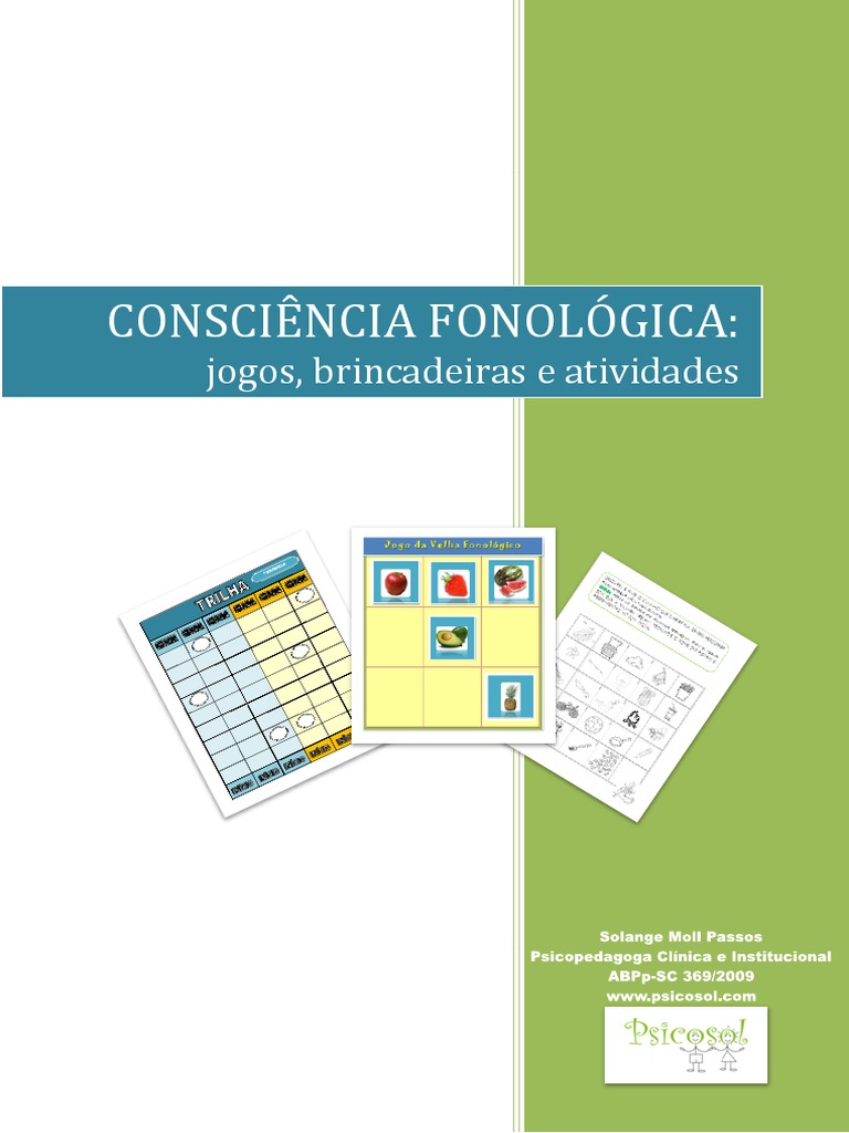 5 Jogos de Consciência Fonológica – Professora Luana!