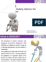 Riddor: Health and Safety Advice For Stonemasons