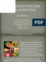 Buah Klimaterik Dan Non Klimaterik Kelompok 2 .