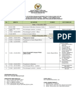 Jadwal Kunker Bima