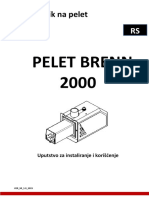 Pelet Brenn 2000 - Uputstvo Za Instalaciju I Koriscenje