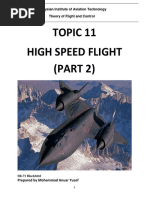 Reference Note - Topic 11 High Speed Flight (Part 2)