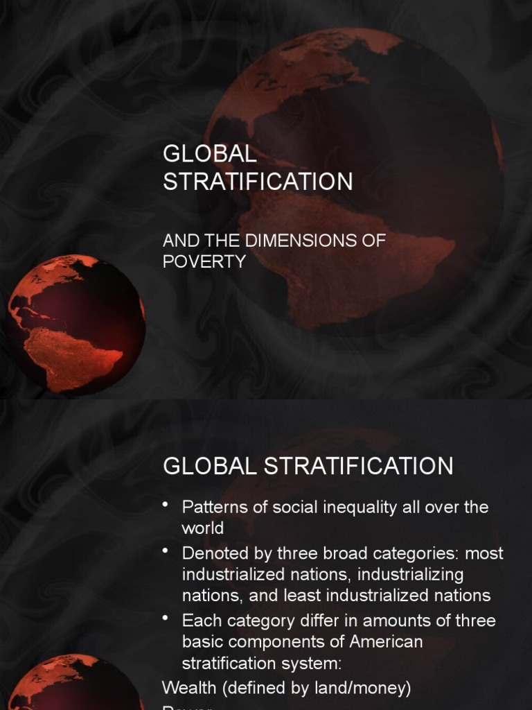 global stratification definition