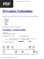 Medialuna Andina - El Cuatro Venezolano | PDF | Entretenimiento ...