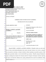 Motion in Limine Re Genetics LaMonica, Peter J. - Plaintiffs - MIL 24