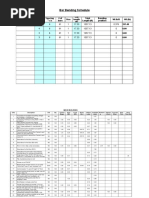 Estimate of Materialand Labor