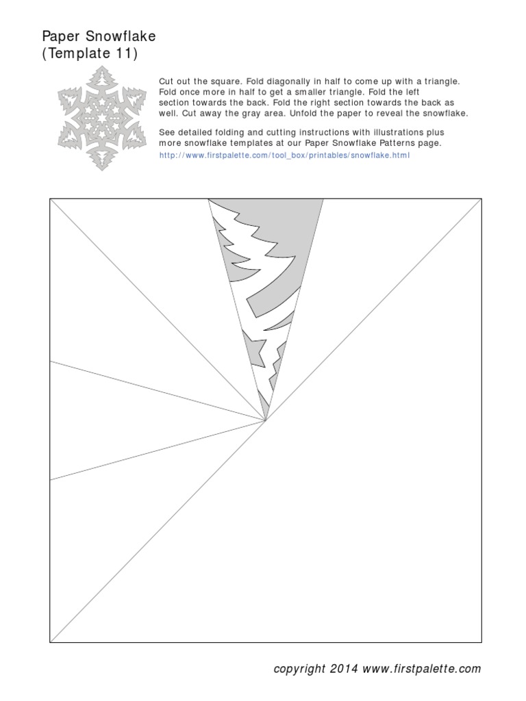 Spider Snowflake Craft Instructions | PDF