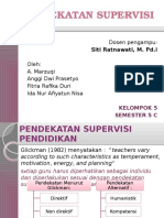 Pendekatan Supervisi