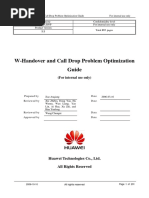 Huawei W Handover and Call Drop Problem Optimization Guide 20081223 A 3 3 PDF