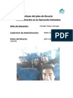 Informe - Programa Becarios Ferreyros Administración