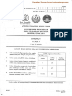 Soalan Biologi Kertas 3 Percubaan SPM Perak 2011 PDF