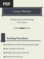 'Docslide - Us - Lesson Thirteen Christmas Day in The Morning Pearl S Buck PDF