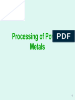 Processing of Powder Metals