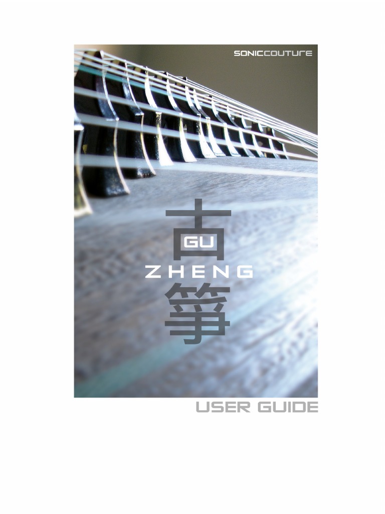 Guzheng User Guide (Kontakt EXS) PDF Copyright Sound