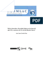 Mexico Heterodoxo. Diversidade Religiosa Nas Letras Do Seculo XIX Resenha