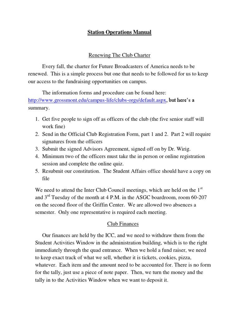Station Operations Manual Download Free PDF Compact Disc Mp3