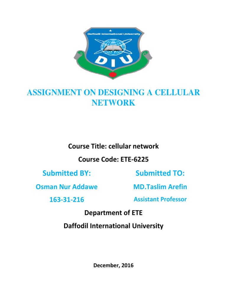 Cellular Network Design Overview | PDF | Cellular Network | General ...