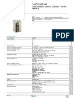 Schneider Electric 140CPU65150 Datasheet