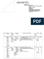 Proiectarea Unităţii de Învăţare A Va Gimnastica Acrobatica