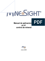 Manual de Aplicaciones en Control Mineral - MineSight