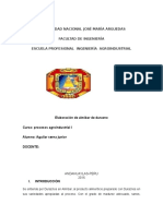 Elaboración de almíbar de durazno