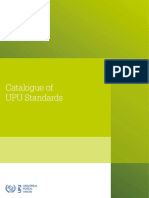 UPU CatalogueStandardsCatalogueOfUpuStandardsEn