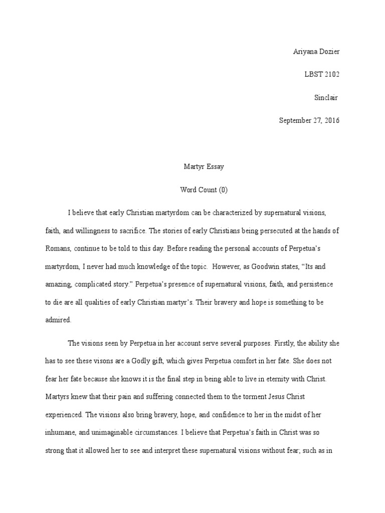 Martyr complex picture