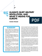 Russias Quiet Military Revolution